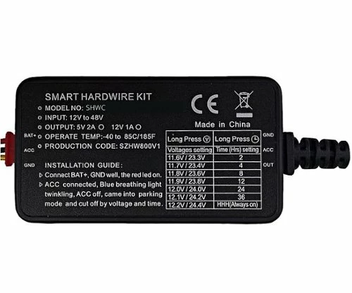 Best Buy DASH CAM SMART HARDWIRE KIT FOR MOST VEHICLES - BLACK - Image 3