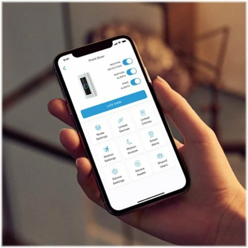 Best Buy VIDEO DOORBELL PRO SMART WI-FI - WIRED - SATIN NICKEL - Image 6