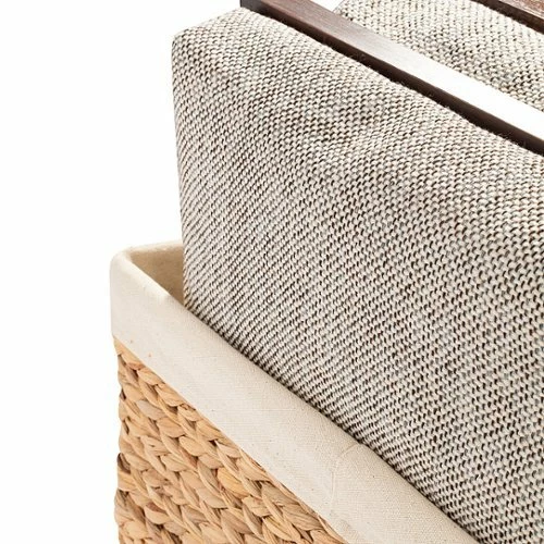 Best Buy LAP TRAY SET OF 2 WITH BASKET - NATURAL BAMBOO - Image 4