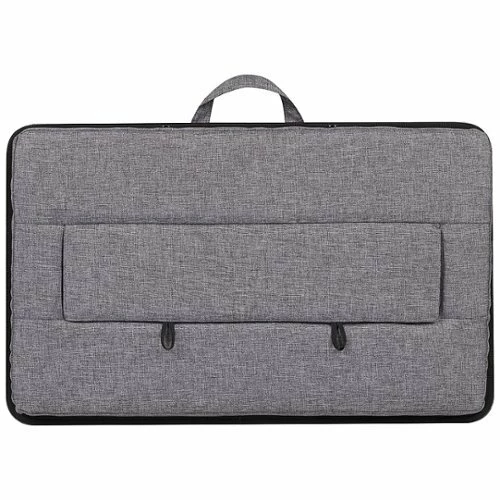 Best Buy ELEVATION LAP DESK FOR 17.3 LAPTOP - GRAY WOODGRAIN - Image 3