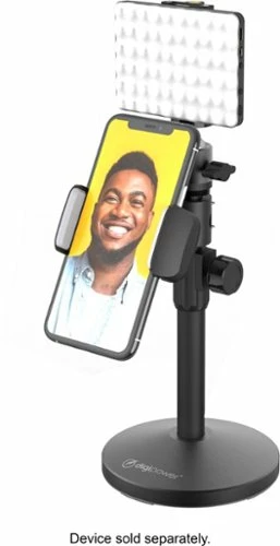 Best Buy THE ACHIEVER - VIDEO CALL PRO KIT WITH 60 LED LIGHT, STAND & SMARTPHONE HOLDER - BLACK - Image 6