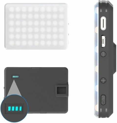 Best Buy THE ACHIEVER - VIDEO CALL PRO KIT WITH 60 LED LIGHT, STAND & SMARTPHONE HOLDER - BLACK - Image 2