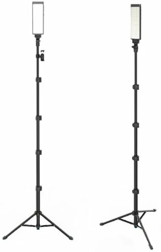 Best Buy PRO2 - TWO POINT LIGHTING SET - TWO 180 LED LIGHTS + TWO PRO STANDS KIT FOR HOME, STUDIO, CONTENT CREATION & VLOGGING - BLACK - Image 5