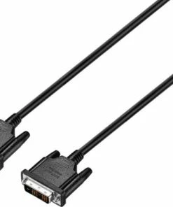 Best Buy 6.5' DVI-D SINGLE LINK CABLE - BLACK