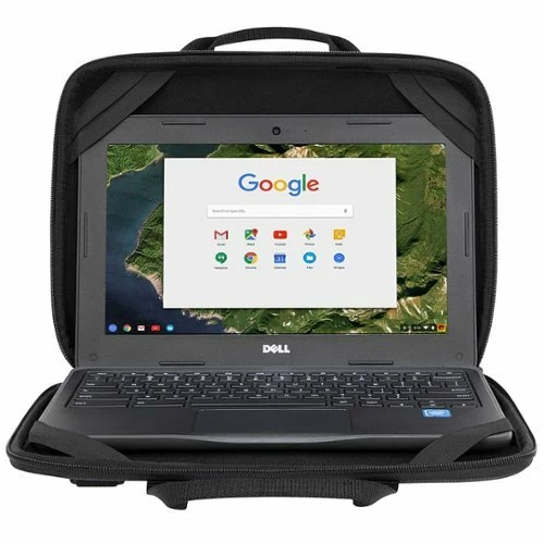 Best Buy WORK-IN ESSENTIALS CASE FOR 11.6 CHROMEBOOK™ - BLACK/GRAY - Image 5
