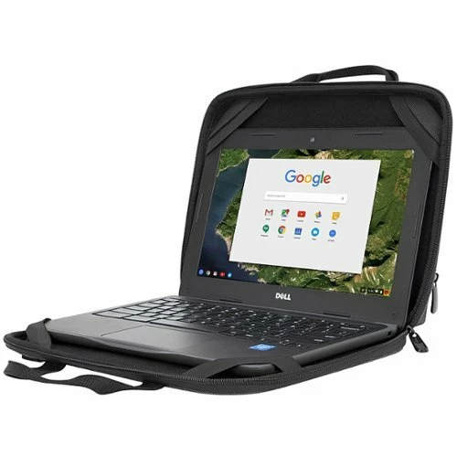 Best Buy WORK-IN ESSENTIALS CASE FOR 11.6 CHROMEBOOK™ - BLACK/GRAY - Image 7