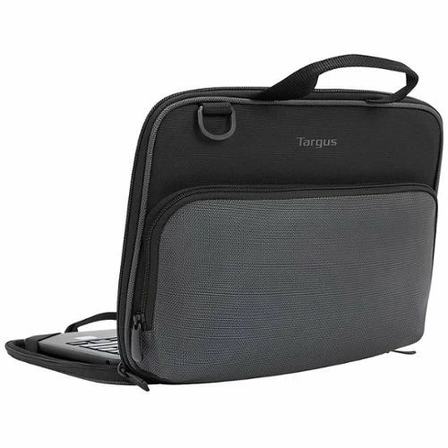 Best Buy WORK-IN ESSENTIALS CASE FOR 11.6 CHROMEBOOK™ - BLACK/GRAY - Image 6