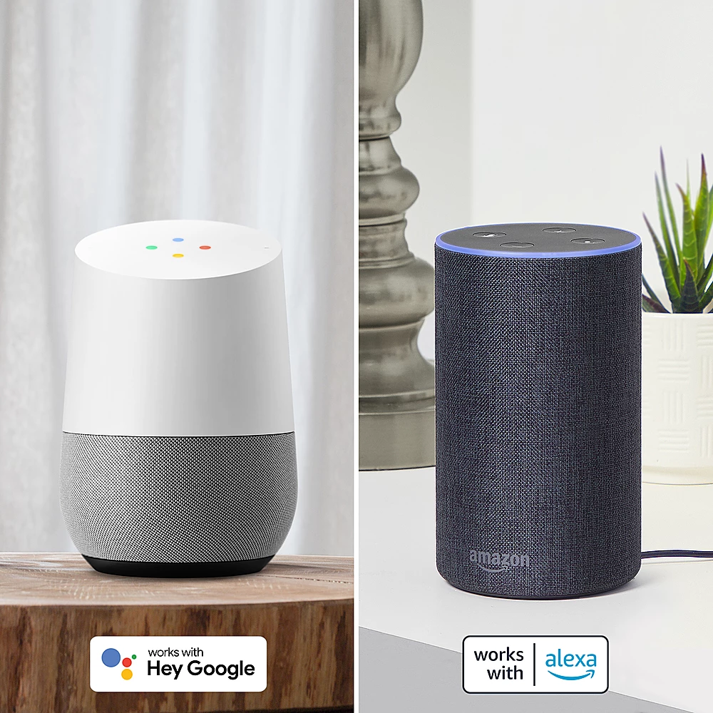 Best Buy LUX ST21 WI-FI SMART EDISON BULB (2-PACK) - WHITE - Image 2