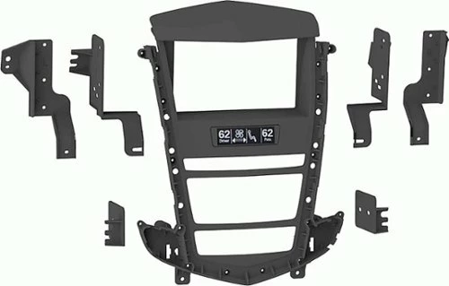 Best Buy DASH KIT FOR SELECT 2010-2012 CADILLAC SRX VEHICLES - BLACK WITH SILVER - Image 5