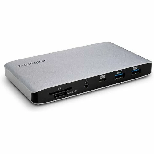 Best Buy SD2500T THUNDERBOLT 3 AND USB-C DUAL 4K HYBRID NANO DOCK WITH 60W PD - WIN/MAC - DOCKING STATION - SILVER - Image 3