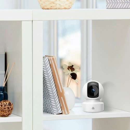 Best Buy KASA SMART 2K HD PAN TILT HOME SECURITY CAMERA, MOTION DETECTION, TWO-WAY AUDIO, NIGHT VISION, SD CARD STORAGE - BLACK/WHITE - Image 8