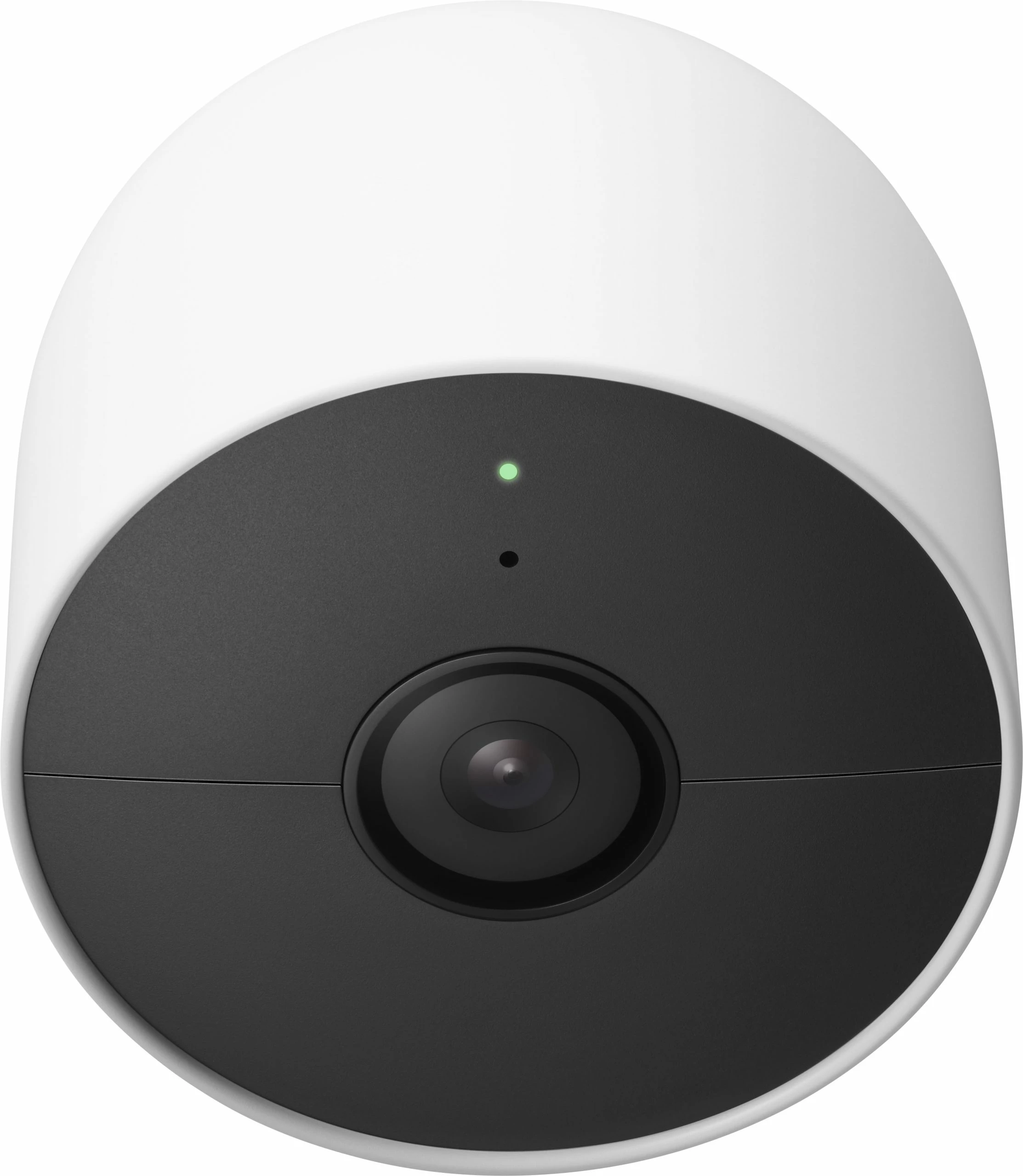 Best Buy NEST CAM 2 PACK INDOOR/OUTDOOR WIRE FREE SECURITY CAMERAS - SNOW - Image 2