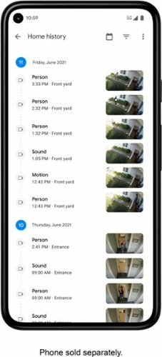 Best Buy NEST CAM 2 PACK INDOOR/OUTDOOR WIRE FREE SECURITY CAMERAS - SNOW - Image 4