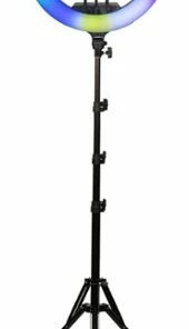 Best Buy 18 RAINBOW RINGLIGHT WITH SHOTGUN MIC