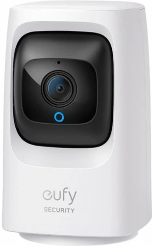 Best Buy INDOOR CAM MINI 2K HD WI-FI PAN & TILT SECURITY CAM - WHITE