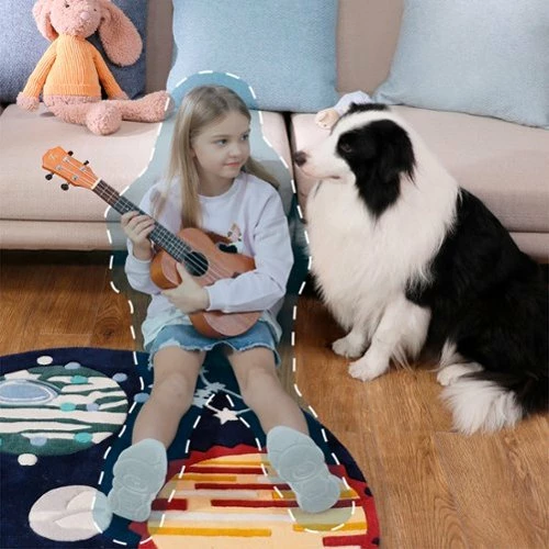 Best Buy INDOOR CAM MINI 2K HD WI-FI PAN & TILT SECURITY CAM - WHITE - Image 5