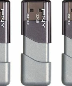 Best Buy TURBO ATTACHÉ 3 32GB USB 3.0 FLASH DRIVE, 5-PACK