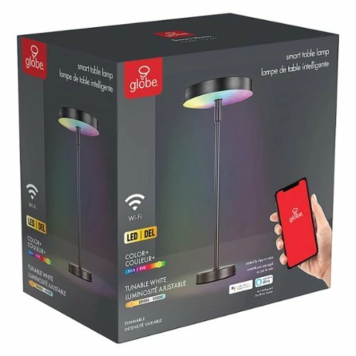 Best Buy WI-FI MULTICOLOR CHANGING TUNABLE LED TABLE LAMP - Image 4