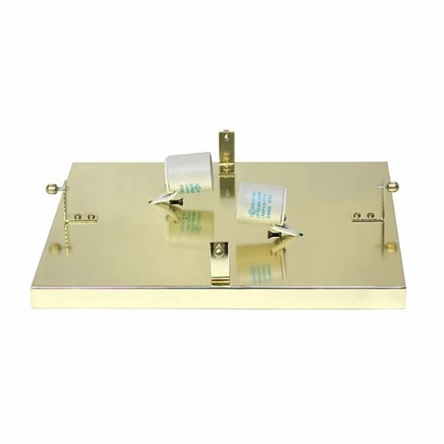 Best Buy GLAM 2 LIGHT 12 INCH SQUARE FLUSH MOUNT - GOLD - Image 8