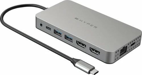 Best Buy DUAL 4K HDMI 10-IN-1 USB-C HUB FOR M1 & M2 MACBOOKS