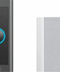 Best Buy WI-FI SMART VIDEO DOORBELL - WIRED WITH CHIME - BLACK