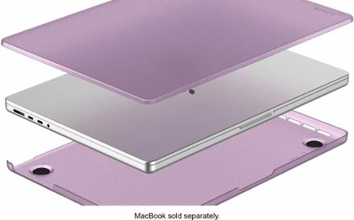 Best Buy HARDSHELL DOT CASE FOR THE MACBOOK PRO 14 2021 - PINK - Image 10