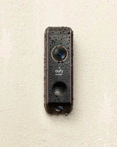 Best Buy SMART WI-FI DUAL CAM VIDEO DOORBELL 2K BATTERY OPERATED/WIRED WITH GOOGLE ASSISTANT AND AMAZON ALEXA - BLACK - Image 8