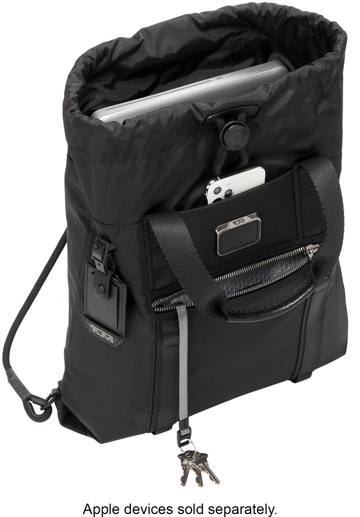 Best Buy ALPHA BRAVO TRANSPORT DRAWSTRING PACK - BLACK - Image 2