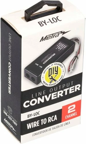 Best Buy LINE OUTPUT CONVERTER - BLACK - Image 5