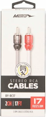 Best Buy 17' INTERCONNECT RCA CABLE (2-PACK) - MULTI - Image 6