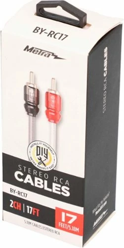 Best Buy 17' INTERCONNECT RCA CABLE (2-PACK) - MULTI - Image 5