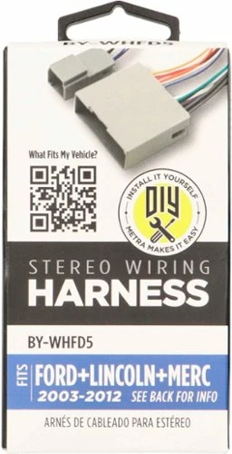 Best Buy SPEAKER HARNESS FOR SELECT 2003-2012 FORD LINCOLN MERCURY VEHICLES - MULTI - Image 6