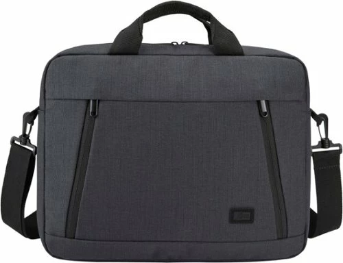 Best Buy ASHTON 14” LAPTOP ATTACHÉ BRIEFCASE WITH PADDED INTERIOR, ZIPPERED POCKET FOR ACCESSORIES, SHOULDER STRAP & HANDLES - Image 3