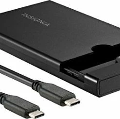 Best Buy 2.5 SATA TO USB-C HDD ENCLOSURE - BLACK