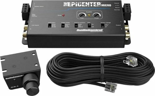 Best Buy THE EPICENTER MICRO DIGITAL BASS RESTORATION PROCESSOR AND LINE OUTPUT CONVERTER - BLACK