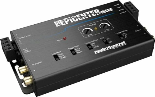 Best Buy THE EPICENTER MICRO DIGITAL BASS RESTORATION PROCESSOR AND LINE OUTPUT CONVERTER - BLACK - Image 6