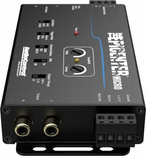 Best Buy THE EPICENTER MICRO DIGITAL BASS RESTORATION PROCESSOR AND LINE OUTPUT CONVERTER - BLACK - Image 4