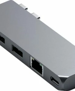 Best Buy 4-PORT USB-C PRO HUB MINI ADAPTER - SPACE GRAY