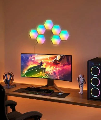 Best Buy HEXA WALL LIGHT PANELS (7-PANELS) - Image 2