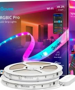 Best Buy WI-FI RGBIC LED STRIP LIGHT - 50 FEET - MULTI