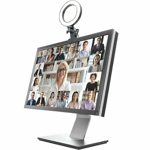 Best Buy STUDIO RING LIGHT WITH DESK CLAMP - BLACK - Image 2