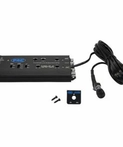 Best Buy LOCPRO ADVANCED 2-CHANNEL OR 4-CHANNEL ACTIVE LINE OUTPUT CONVERTER WITH AUTO TURN-ON - BLACK