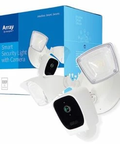 Best Buy OUTDOOR WIRED 1080P SMART SECURITY LIGHT WITH CAMERA - WHITE