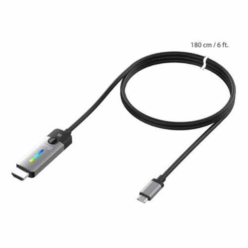 Best Buy USB-C TO HDMI 2.1 8K - SPACE GREY/BLACK - Image 2