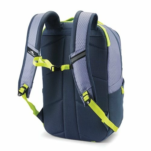 Best Buy LITMUS BACKPACK FOR 15.6 LAPTOP - GRAY BLUE/ NEON GREEN - Image 4
