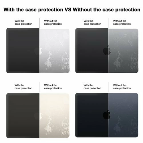 Best Buy MACBOOK CASE FOR 2022 MACBOOK AIR 13.6 WITH APPLE M2 CHIP-BLACK (MODEL A2681) - Image 9