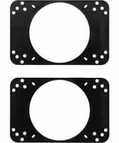 Best Buy SPEAKER ADAPTER PLATES FOR MOST VEHICLES (2-PACK) - BLACK
