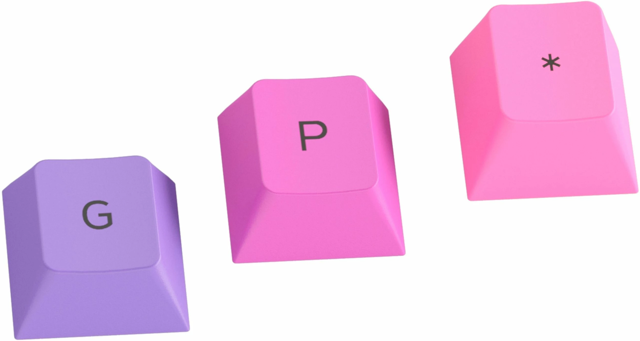Best Buy GPBT DYE SUBLIMATED KEYCAPS 114 KEYCAP SET FOR 100% 85% 80% TKL 60% COMPACT 75% MECHANICAL KEYBOARDS - NEBULA - Image 2