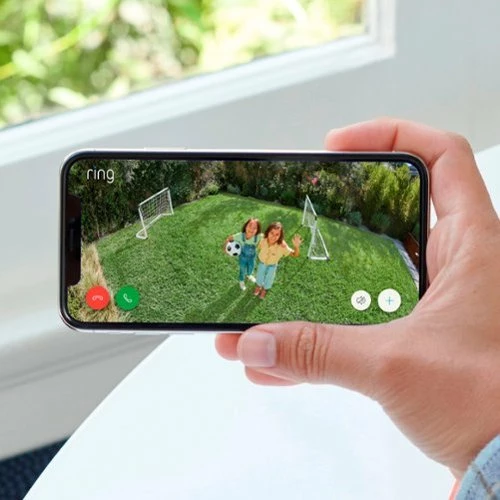 Best Buy SPOTLIGHT CAM PLUS OUTDOOR/INDOOR WIRELESS 1080P BATTERY SURVEILLANCE CAMERA - WHITE - Image 6