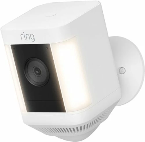 Best Buy SPOTLIGHT CAM PLUS OUTDOOR/INDOOR WIRELESS 1080P BATTERY SURVEILLANCE CAMERA - WHITE - Image 2